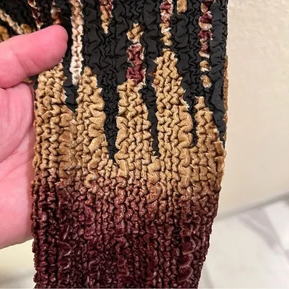 Pleats Collection Long Sleeve Accordion Blazer Size Small - Picture 4 of 5